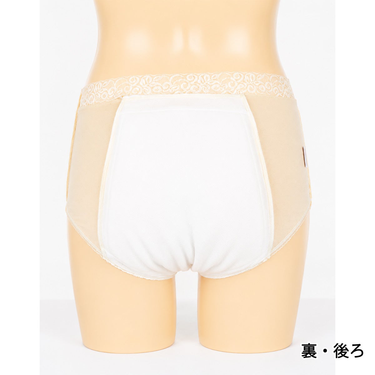 しっかりサポート350【パッド部350cc】【M/L/LL】日本製/ベージュのみ/尿漏れショーツ失禁女性用