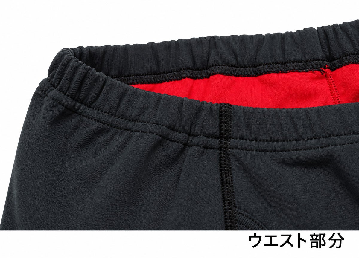 【Nojima(ノジマ)】【裏赤】紳士肌着【ロングパンツ】【ももひき】【M/L】冷え取り/防寒/チャコールのみ/綿100%/日本製