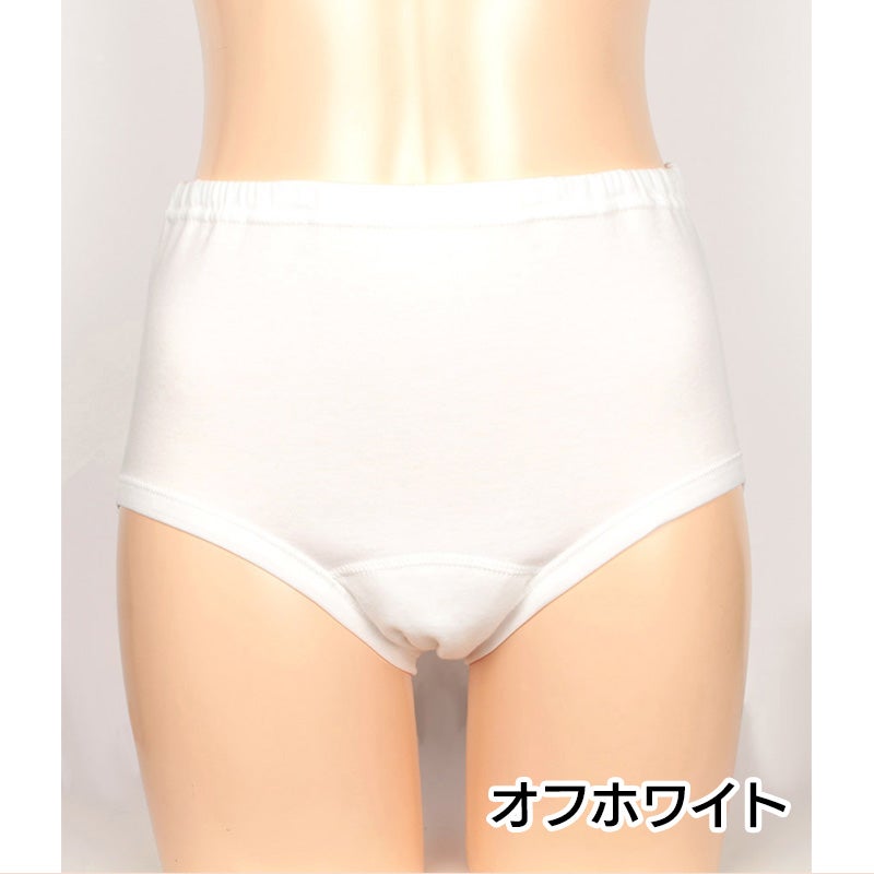 【Nojima】さわやか快適ショーツ【パッド部35cc】【LL/3L】綿100%/日本製/尿漏れショーツ失禁女性用