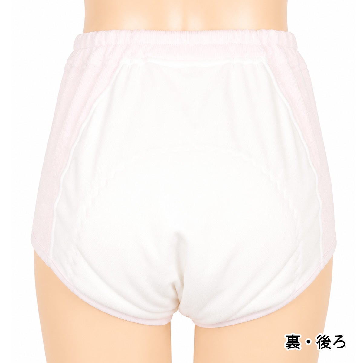 【32030】婦人重度失禁パンツ【パッド部300cc】【LL/3L】綿100%/日本製/ピンクのみ/尿漏れショーツ失禁女性用